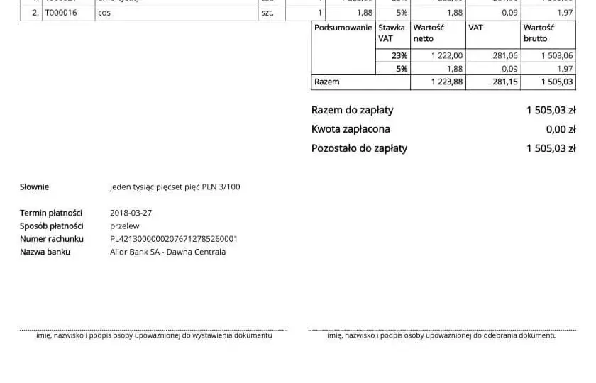 Co musi zawierać faktura VAT? Uniknij błędów i konsekwencji prawnych