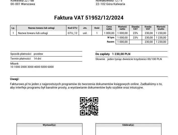 Jak wypełnić fakturę VAT wzór, unikając najczęstszych błędów?