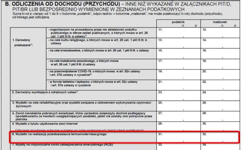 Odliczenie pieca gazowego od podatku - Jak dokonać ulgi termomodernizacyjnej